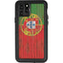Portuguese Flag Dark Wood iPhone 11 Pro Waterproof Case